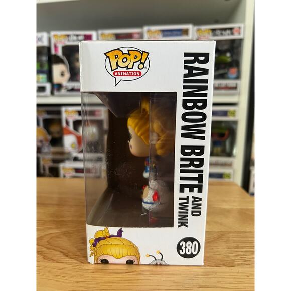 VAULTED Rainbow Brite and Twink Funko Pop #380 Animation Cartoon Vinyl Figures - Picture 4 of 6
